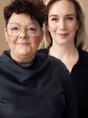 Johanna Flanke och Amanda Falck Okur